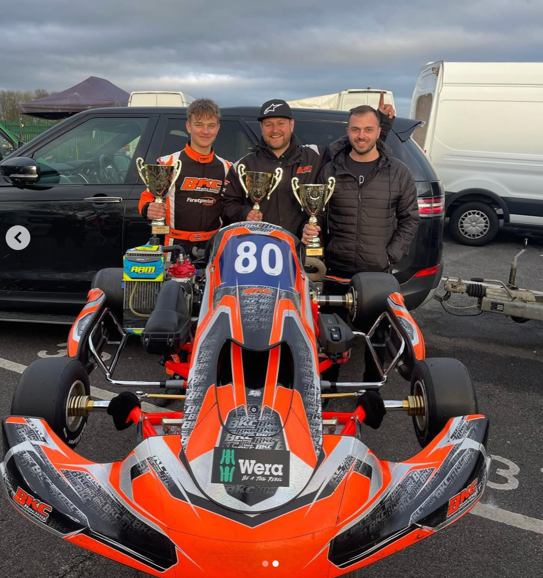 podium at dunkeswell round 2 2023